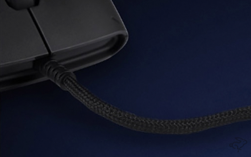 Кабель Xiaomi Gaming Mouse Lite с нейлоновой оплеткой
